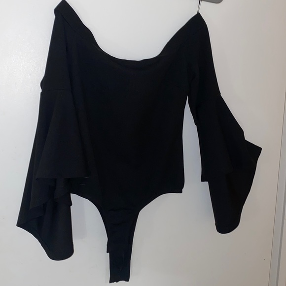 LF BLACK BODYSUIT - Picture 1 of 3